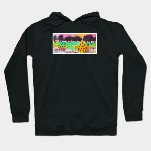 A walk in colorland Hoodie